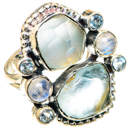 Aquamarine Rings handcrafted by Ana Silver Co - RING107684 - Photo 2