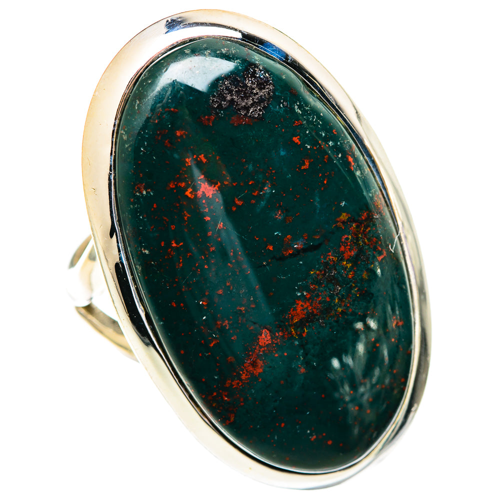 Bloodstone Rings handcrafted by Ana Silver Co - RING107696 - Photo 2