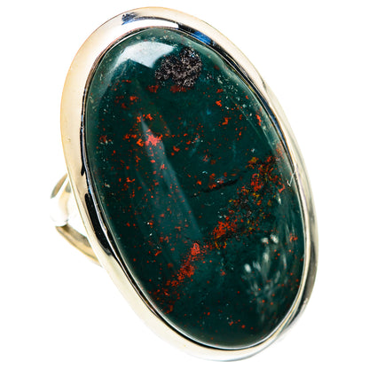 Bloodstone Rings handcrafted by Ana Silver Co - RING107696 - Photo 2