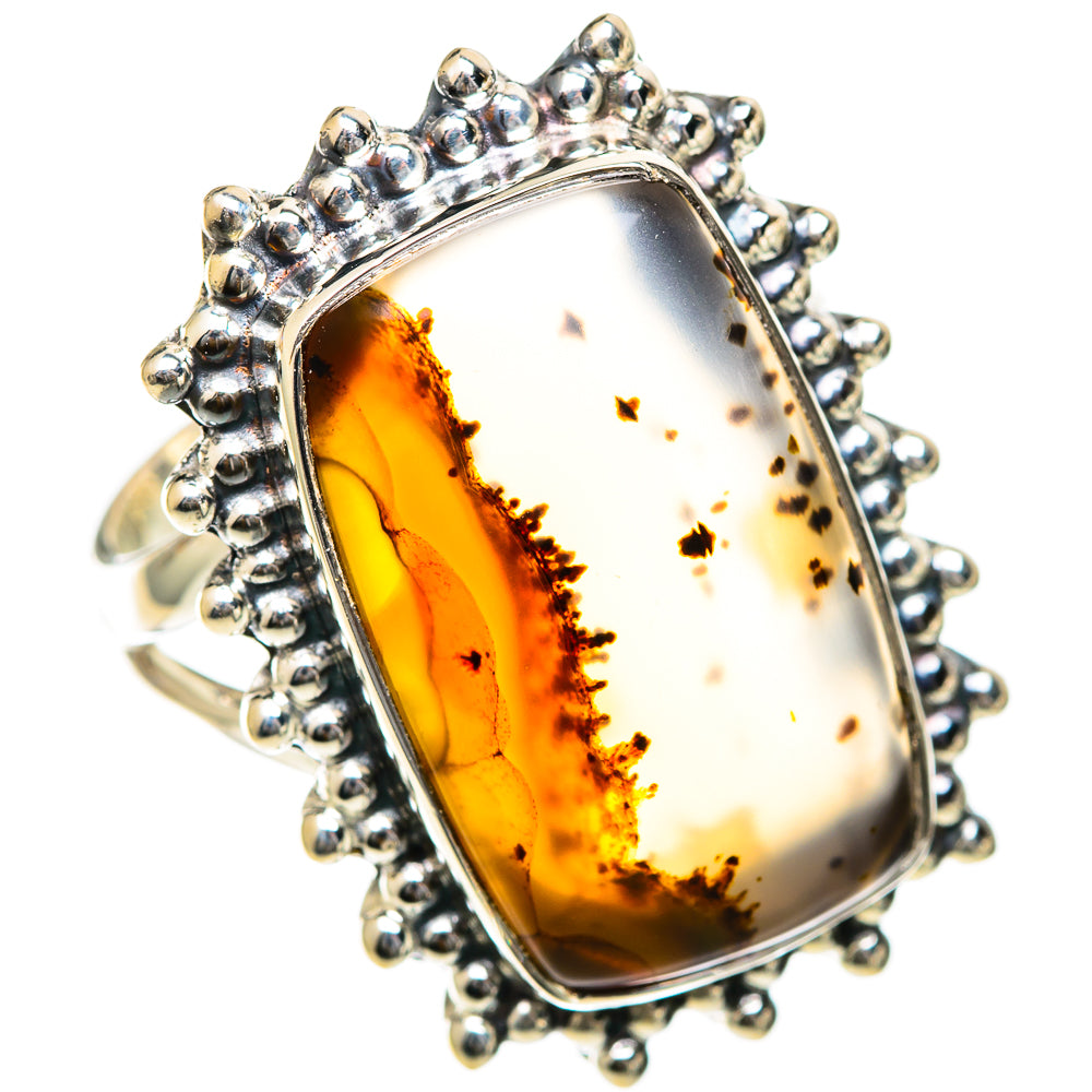 Montana Agate Rings handcrafted by Ana Silver Co - RING107741 - Photo 2