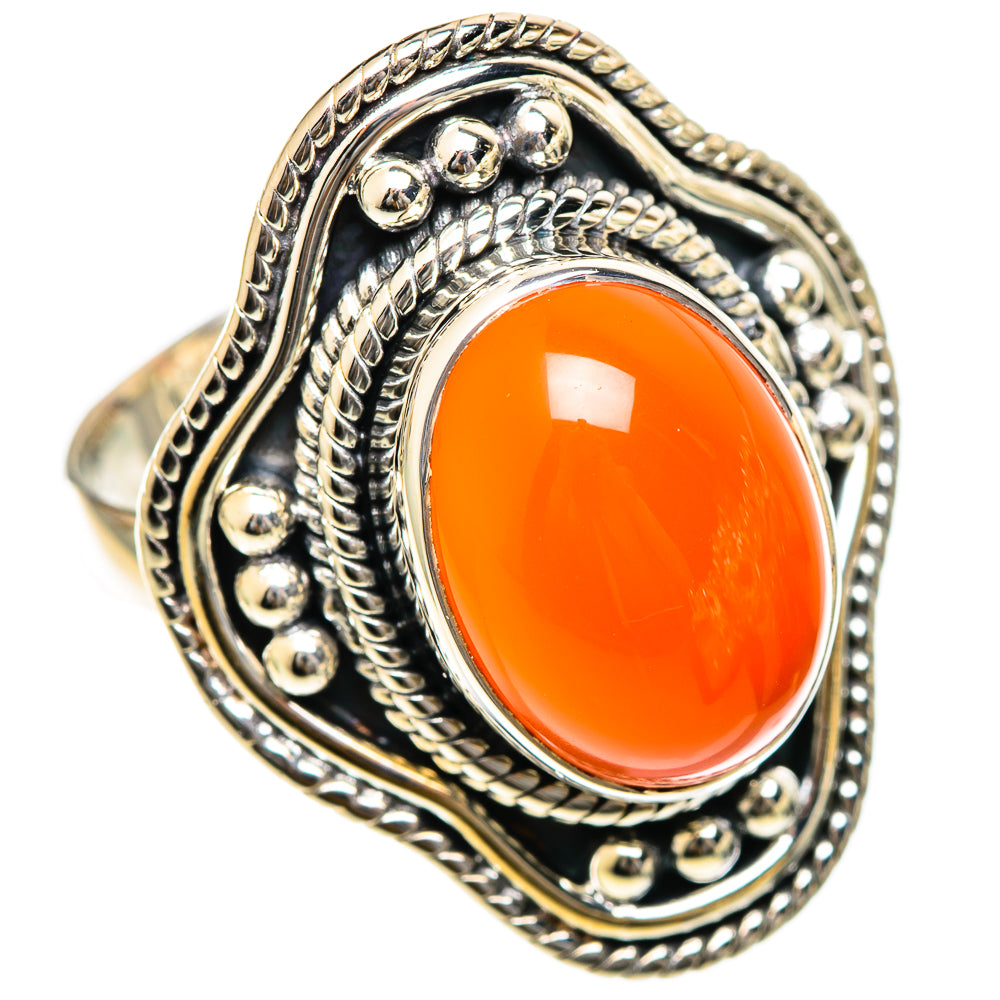 Carnelian Rings handcrafted by Ana Silver Co - RING107745 - Photo 2