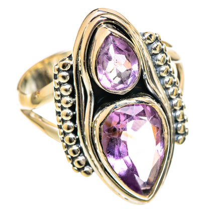 Amethyst Rings handcrafted by Ana Silver Co - RING107749 - Photo 2