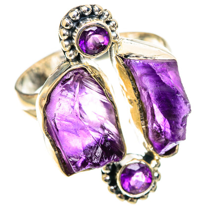 Amethyst Rings handcrafted by Ana Silver Co - RING107750 - Photo 2