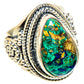Chrysocolla Rings handcrafted by Ana Silver Co - RING107758 - Photo 2