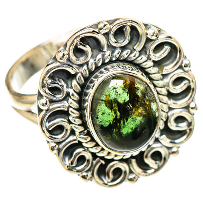 Green Aventurine Rings handcrafted by Ana Silver Co - RING107775 - Photo 2