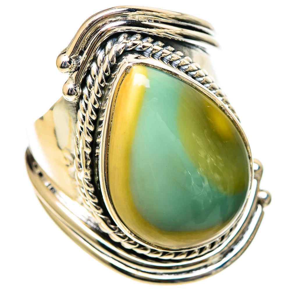 Polychrome Jasper Rings handcrafted by Ana Silver Co - RING107776 - Photo 2