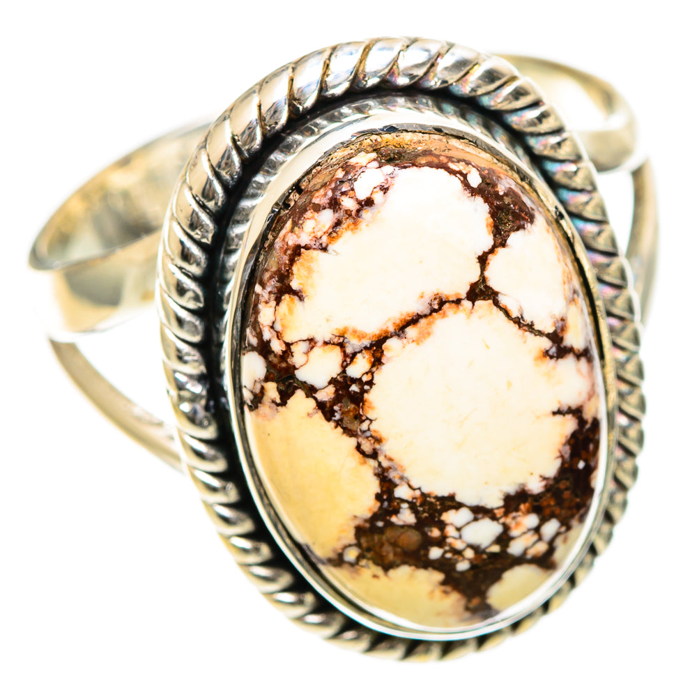 Wild Horse Jasper Rings handcrafted by Ana Silver Co - RING107782 - Photo 2