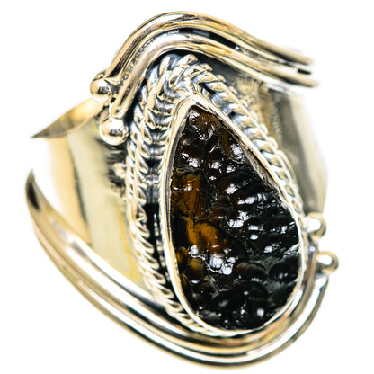 Tektite Rings handcrafted by Ana Silver Co - RING107789 - Photo 2