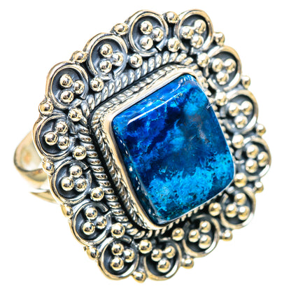 Shattuckite Rings handcrafted by Ana Silver Co - RING107802 - Photo 2