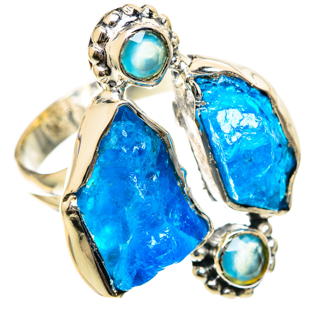 Apatite Rings handcrafted by Ana Silver Co - RING107806 - Photo 2