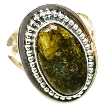 Seraphinite Rings handcrafted by Ana Silver Co - RING107808 - Photo 2
