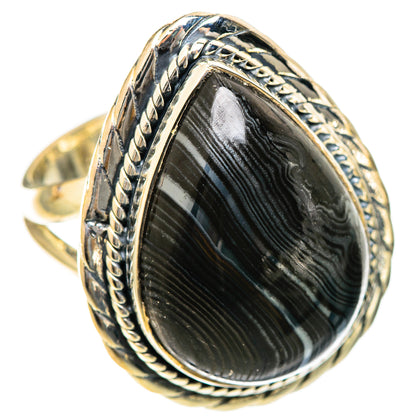 Psilomelane Rings handcrafted by Ana Silver Co - RING107825 - Photo 2