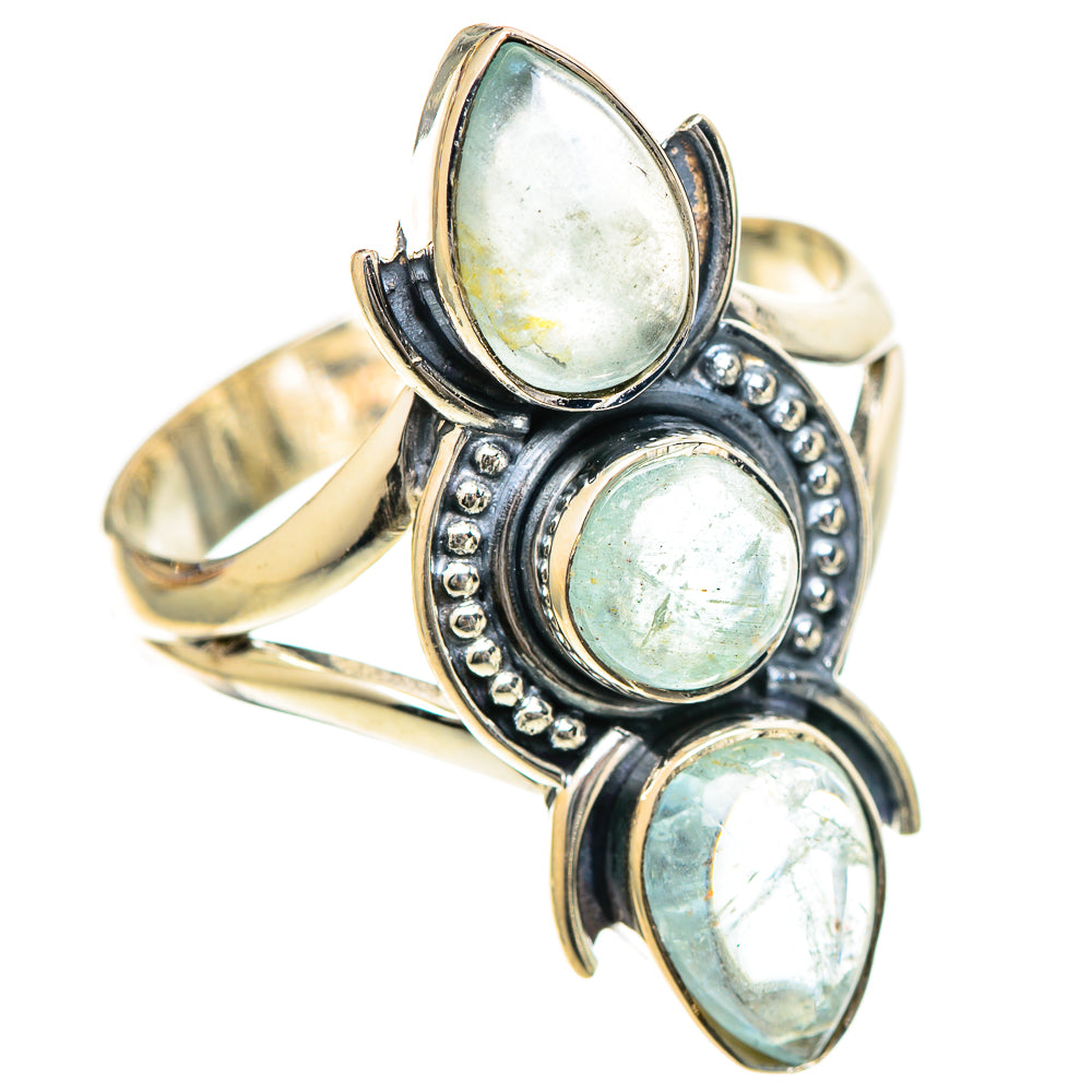 Aquamarine Rings handcrafted by Ana Silver Co - RING107838 - Photo 2