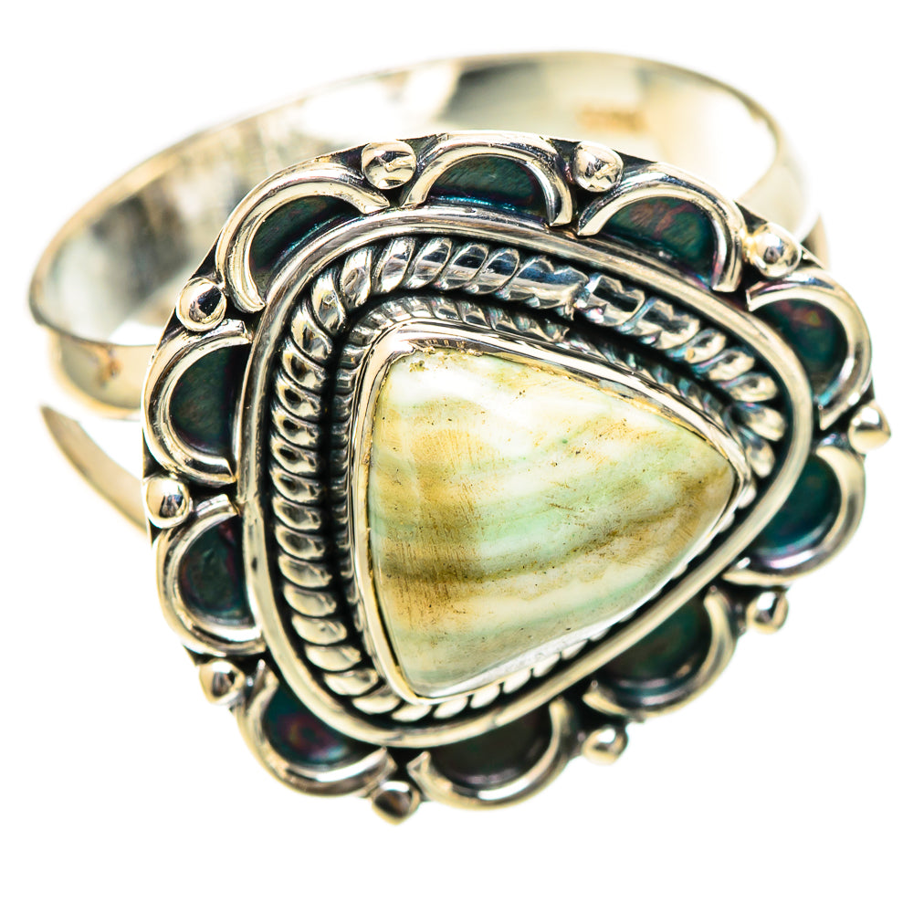 Ocean Jasper Rings handcrafted by Ana Silver Co - RING107846 - Photo 2