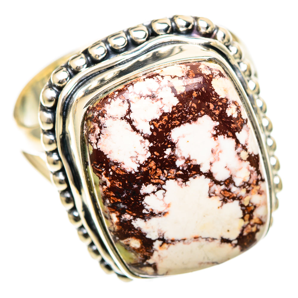 Wild Horse Jasper Rings handcrafted by Ana Silver Co - RING107849 - Photo 2