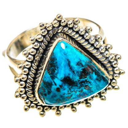 Shattuckite Rings handcrafted by Ana Silver Co - RING107869 - Photo 2