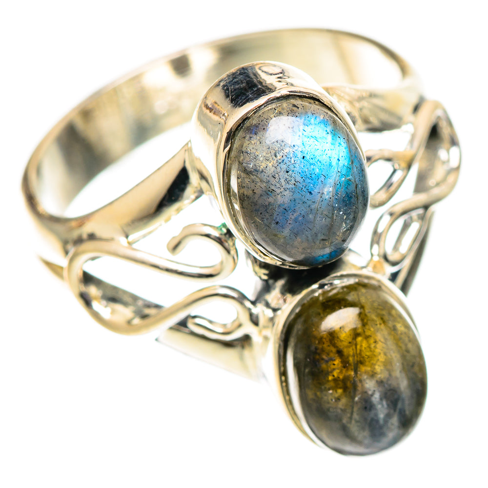 Labradorite Rings handcrafted by Ana Silver Co - RING107870 - Photo 2