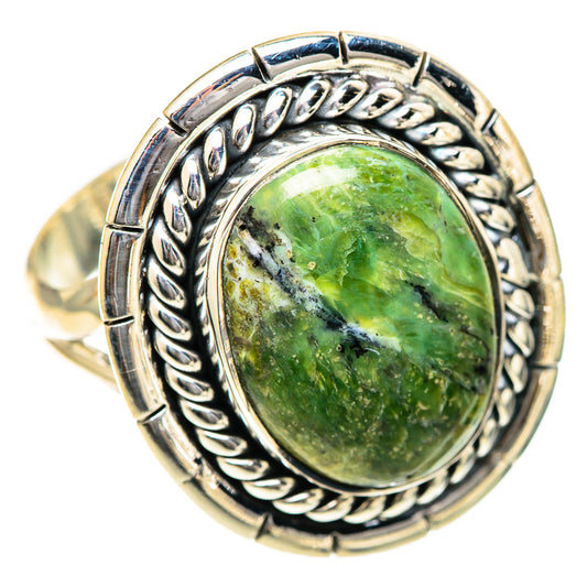 Rainforest Jasper Rings handcrafted by Ana Silver Co - RING107875 - Photo 2