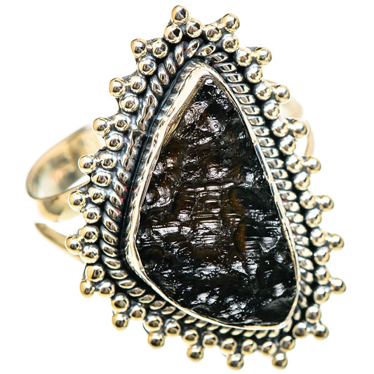 Tektite Rings handcrafted by Ana Silver Co - RING107890 - Photo 2