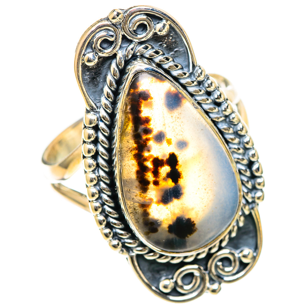 Montana Agate Rings handcrafted by Ana Silver Co - RING107925 - Photo 2