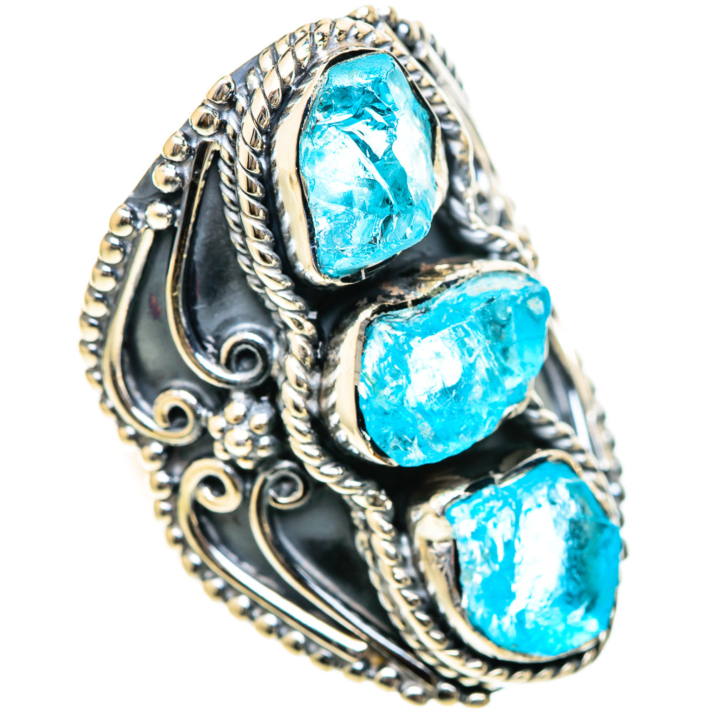 Apatite Rings handcrafted by Ana Silver Co - RING107932 - Photo 2