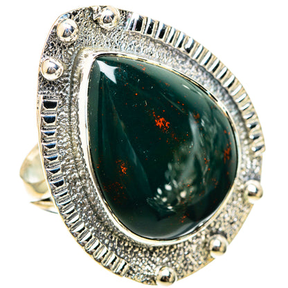 Bloodstone Rings handcrafted by Ana Silver Co - RING107943 - Photo 2