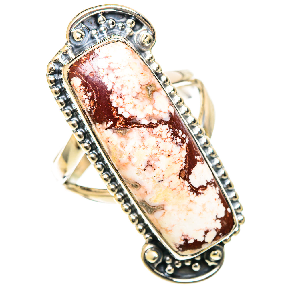 Wild Horse Jasper Rings handcrafted by Ana Silver Co - RING107950 - Photo 2