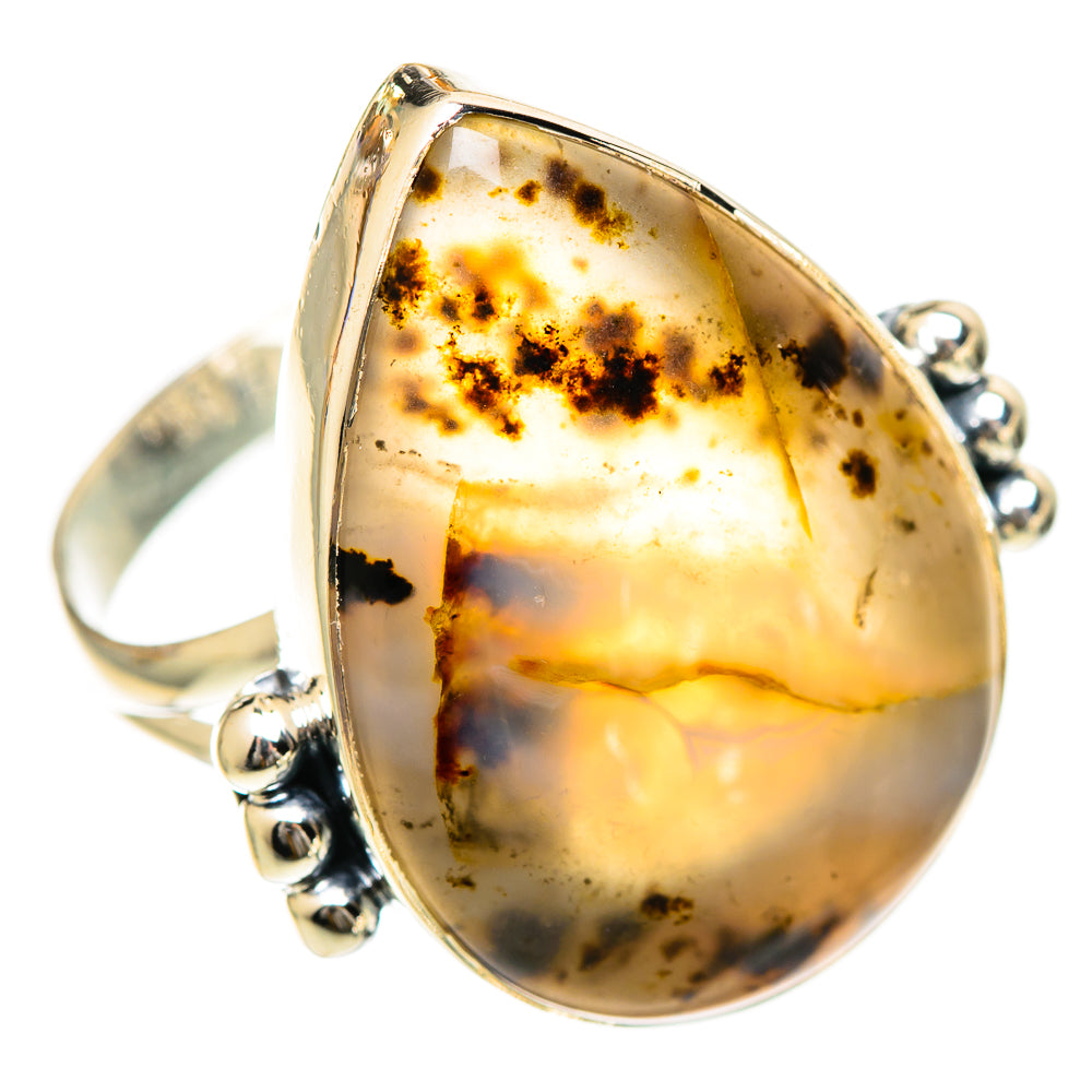 Montana Agate Rings handcrafted by Ana Silver Co - RING107952 - Photo 2
