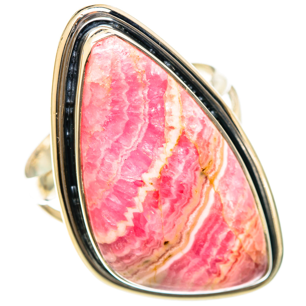 Rhodochrosite Rings handcrafted by Ana Silver Co - RING107958 - Photo 2