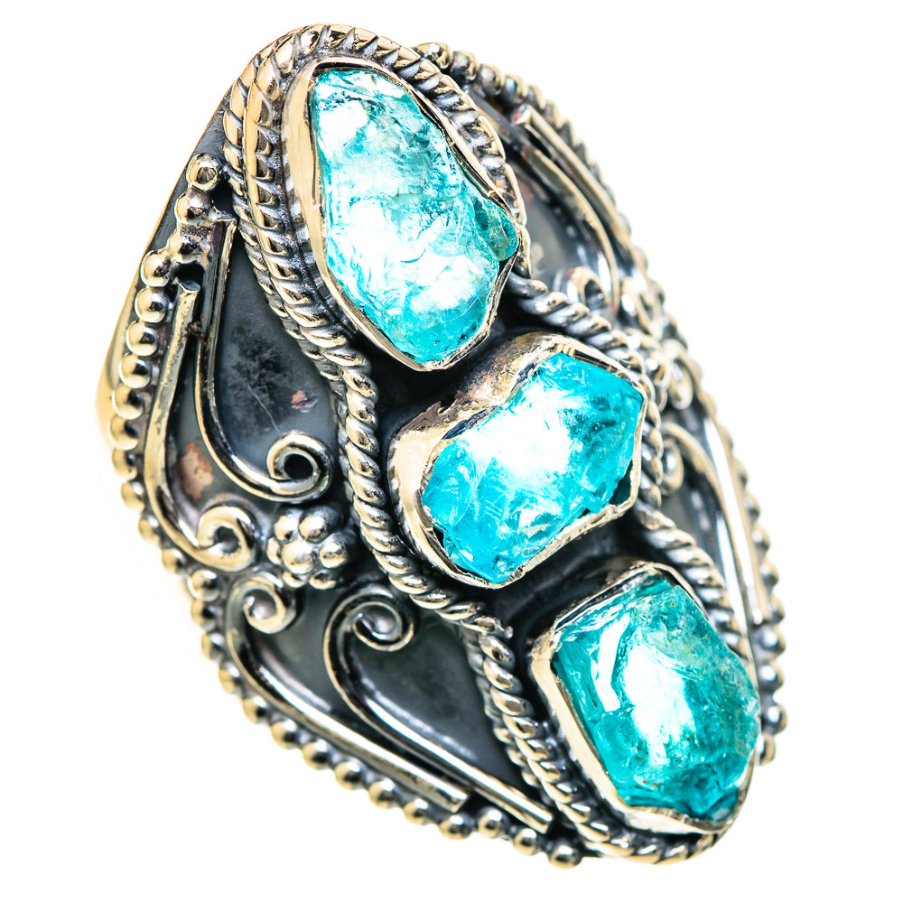 Apatite Rings handcrafted by Ana Silver Co - RING107978 - Photo 2