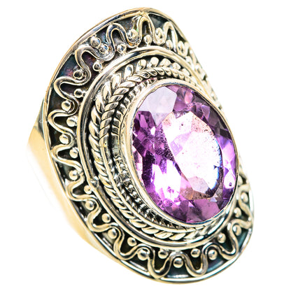 Amethyst Rings handcrafted by Ana Silver Co - RING107996 - Photo 2