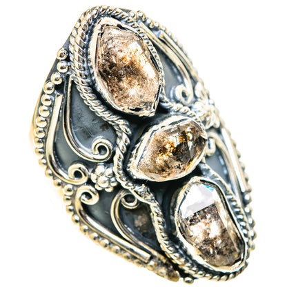 Herkimer Diamond Rings handcrafted by Ana Silver Co - RING108000 - Photo 2