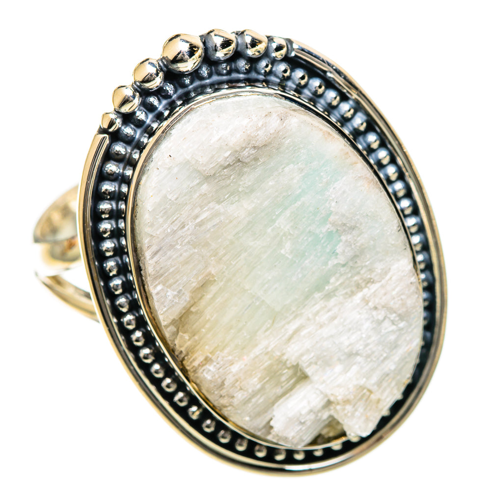 Scolecite Rings handcrafted by Ana Silver Co - RING108004 - Photo 2