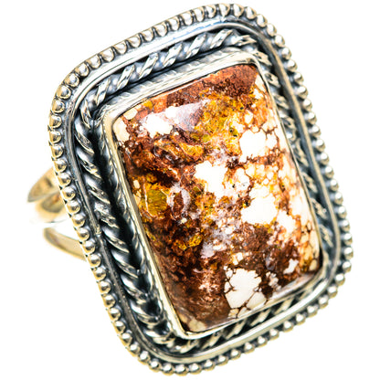 Wild Horse Jasper Rings handcrafted by Ana Silver Co - RING108020 - Photo 2