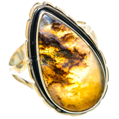 Montana Agate Rings handcrafted by Ana Silver Co - RING108021 - Photo 2