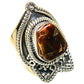 Mexican Fire Agate Rings handcrafted by Ana Silver Co - RING108022 - Photo 2