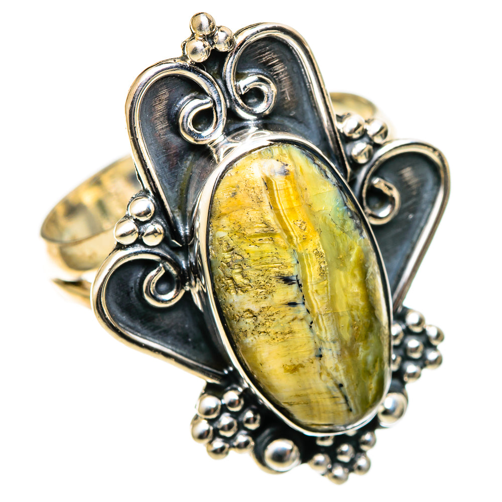 Rainforest Opal Rings handcrafted by Ana Silver Co - RING108035 - Photo 2