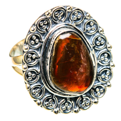 Ammolite Rings handcrafted by Ana Silver Co - RING108048 - Photo 2