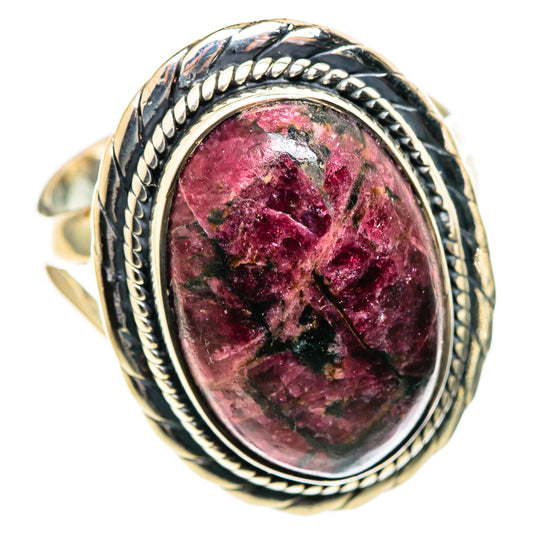 Russian Eudialyte Rings handcrafted by Ana Silver Co - RING108049 - Photo 2