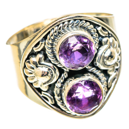 Amethyst Rings handcrafted by Ana Silver Co - RING108051 - Photo 2