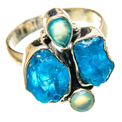 Apatite Rings handcrafted by Ana Silver Co - RING108076 - Photo 2