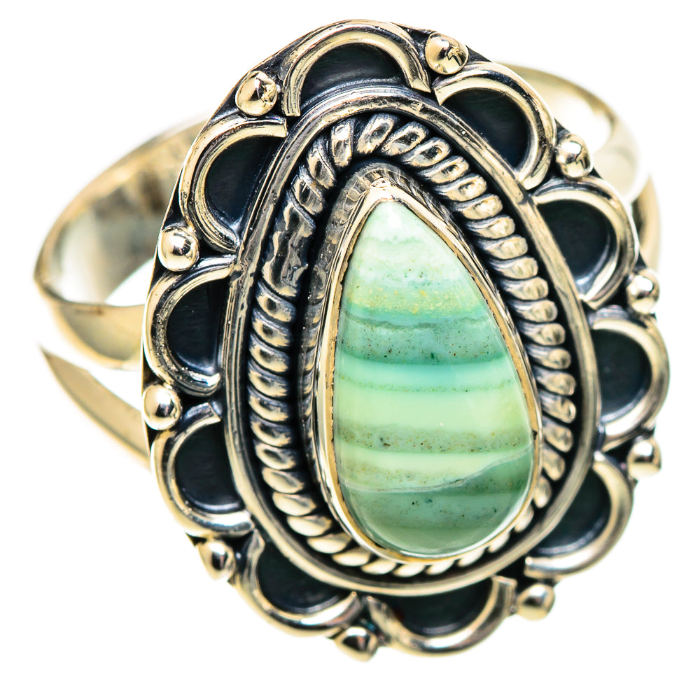 Ocean Jasper Rings handcrafted by Ana Silver Co - RING108081 - Photo 2