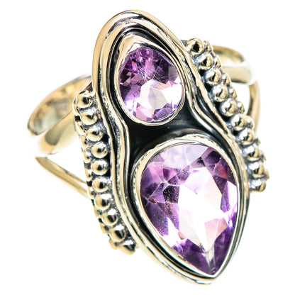 Amethyst Rings handcrafted by Ana Silver Co - RING108088 - Photo 2