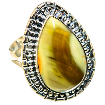 Polychrome Jasper Rings handcrafted by Ana Silver Co - RING108120 - Photo 2