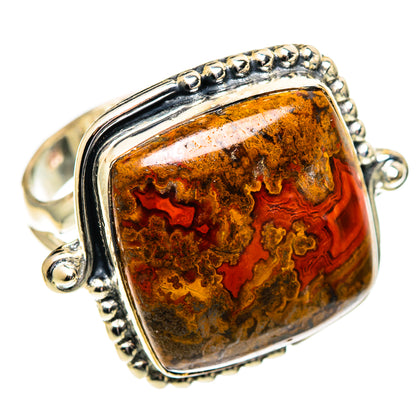 Moroccan Agate Rings handcrafted by Ana Silver Co - RING108122 - Photo 2