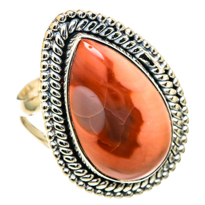Imperial Jasper Rings handcrafted by Ana Silver Co - RING108123 - Photo 2