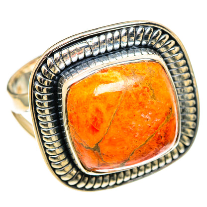 Sponge Coral Rings handcrafted by Ana Silver Co - RING108124 - Photo 2