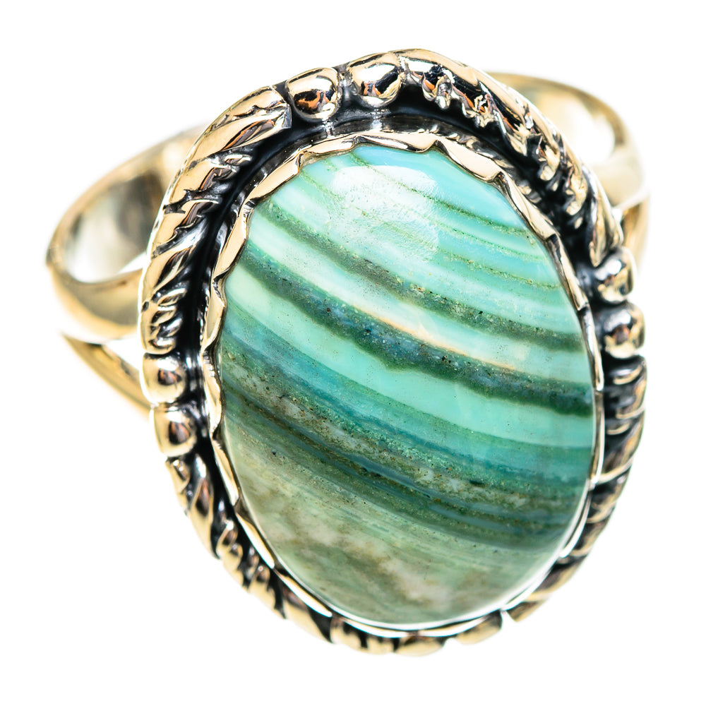 Ocean Jasper Rings handcrafted by Ana Silver Co - RING108189 - Photo 2