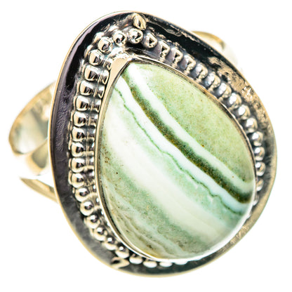 Ocean Jasper Rings handcrafted by Ana Silver Co - RING108223 - Photo 2