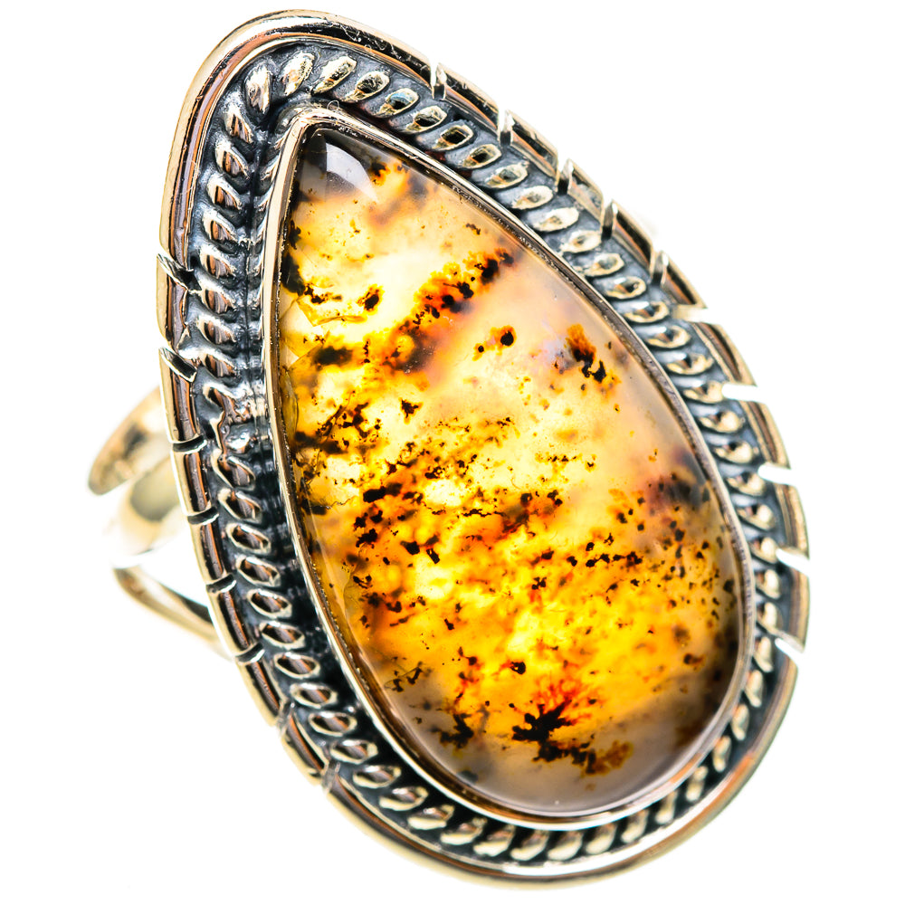 Montana Agate Rings handcrafted by Ana Silver Co - RING108227 - Photo 2